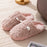 Pantuflas térmicas de algodón antideslizantes y gruesas para el hogar