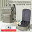 Female Minimalist Vacuum Compression Large Capacity Backpack