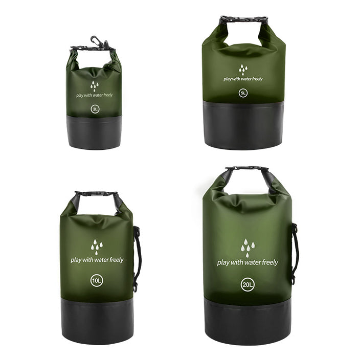 PVC Coating Material Only Backpack Portable Buggy Bag