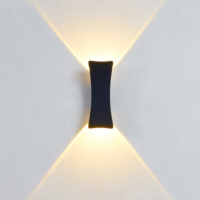 Lámpara de pared para exteriores, impermeable, para jardín, villa, pasillo