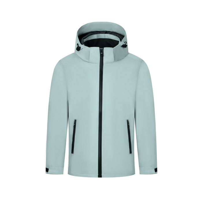 Single Layer Shell Jacket Outdoor Sports Waterproof Windproof Jacket