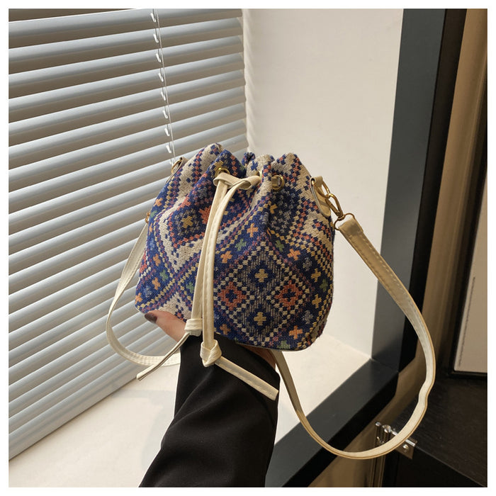 Retro Casual Travel Shoulder Crossbody Bag