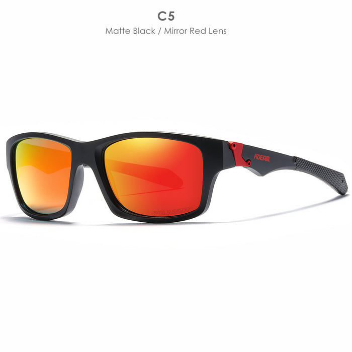 Lunettes de soleil de sport pour hommes et femmes, lunettes de soleil polarisées