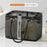 Trousse de Toilette de Voyage Pliable, Multifonctionnelle et Grande Capacité