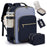 Travel Airline Carry-On Luggage Set With 3 Organizer Pouches