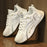 Zapatillas deportivas con cordones y diseño de bloques de color para hombre, transpirables, de caña baja, para correr y caminar.