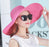 Hat Female Summer Tide Straw Hat Foldable Beach Hat Sun Hat Sun Protection