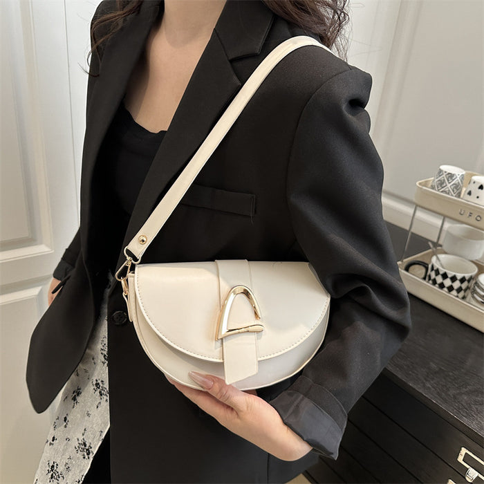 Sac à bandoulière de luxe, élégant, de niche, en forme de selle
