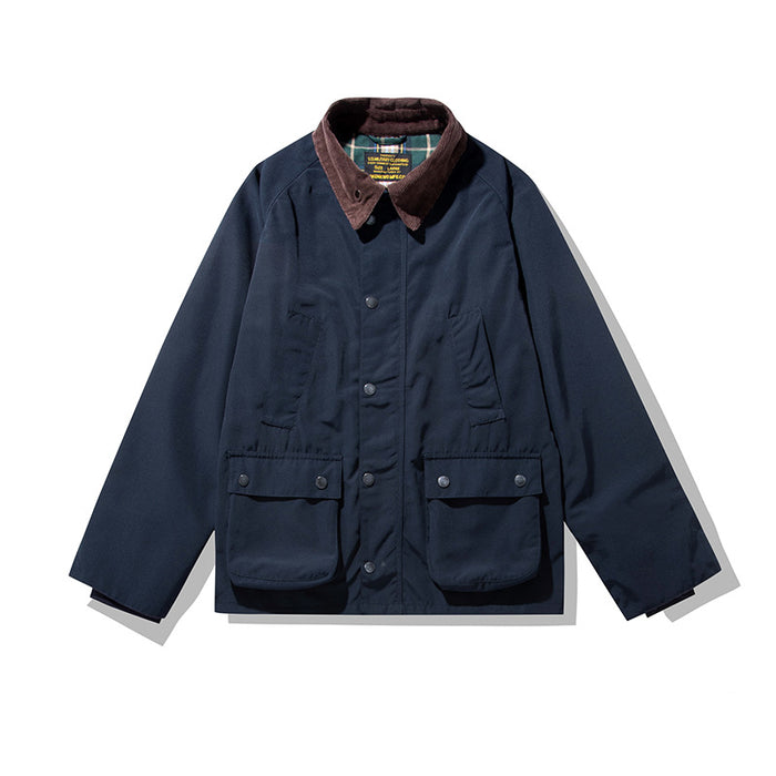 Waterproof Safari Jacket Oil Wax Jacket Trench Coat Overalls