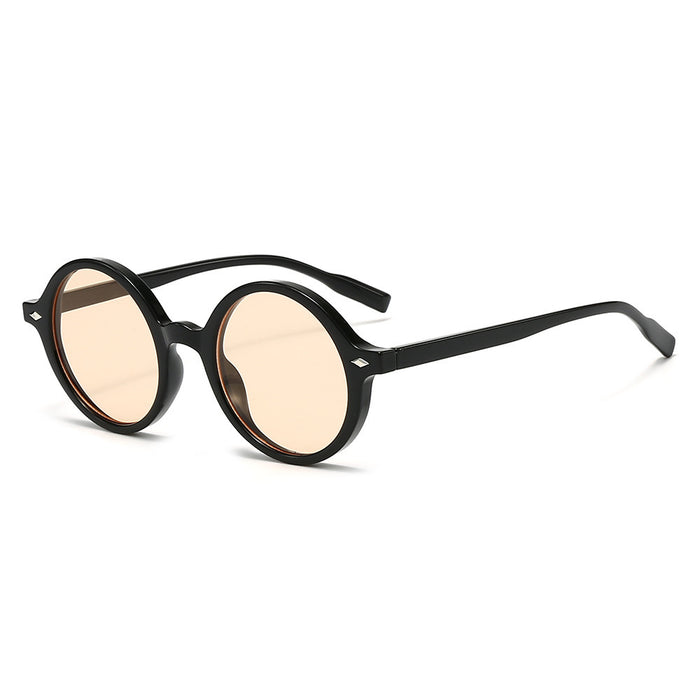 Lunettes de soleil ovales rétro Y2g Pure Champagne, style transfrontalier pour femmes