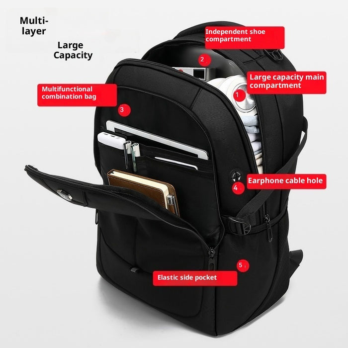 Outdoor Men's Casual Sports Backpack Large Capacity