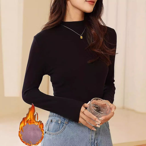 Women's Clothing Turtle Neck Thermal Underwear