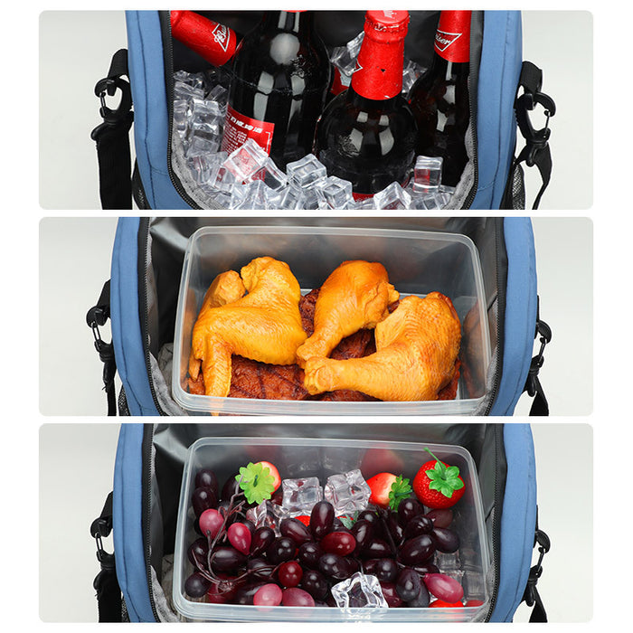 Breathable Beer Bottle Opener Shoulder Bag Mounted Waterproof Heat And Cold Insulation Backpack