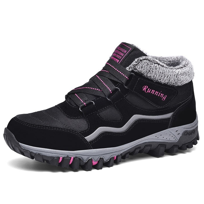 Fleece-lined Warm Outdoor Climbing Boots Sneaker Men's And Women's