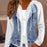 Womens Long-sleeve Hooded Jacket