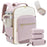 Travel Airline Carry-On Luggage Set With 3 Organizer Pouches