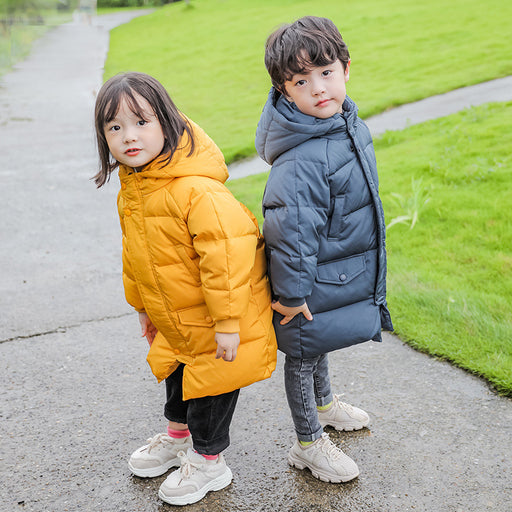 Doudoune mi-longue pour enfants
