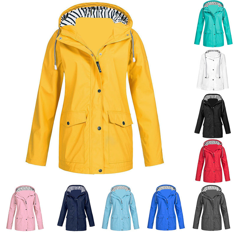 Chaqueta impermeable tres en uno, conjunto de dos piezas, ropa de montañismo para exteriores, abrigo