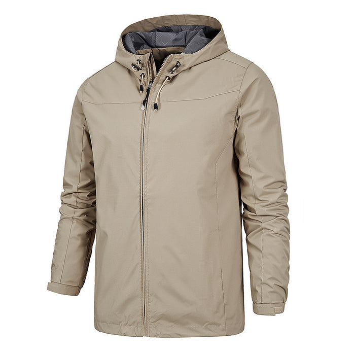 Chaqueta de montañismo para hombre, resistente al viento, impermeable y para todas las estaciones.