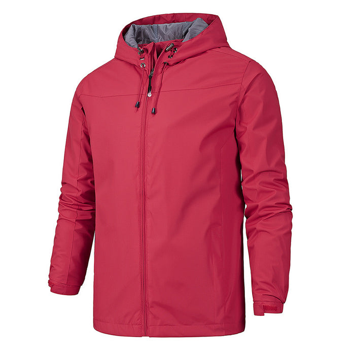 Chaqueta de montañismo para hombre, resistente al viento, impermeable y para todas las estaciones.