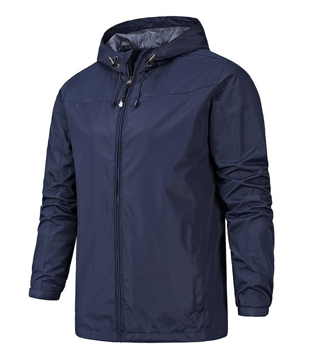 Chaqueta de montañismo para hombre, resistente al viento, impermeable y para todas las estaciones.