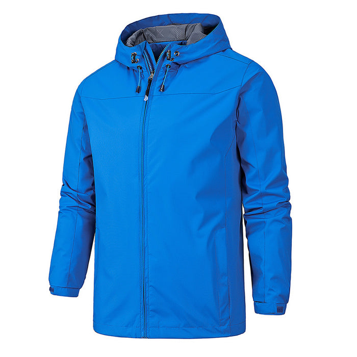 Chaqueta de montañismo para hombre, resistente al viento, impermeable y para todas las estaciones.