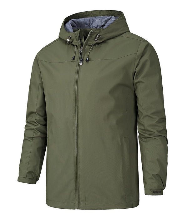 Chaqueta de montañismo para hombre, resistente al viento, impermeable y para todas las estaciones.