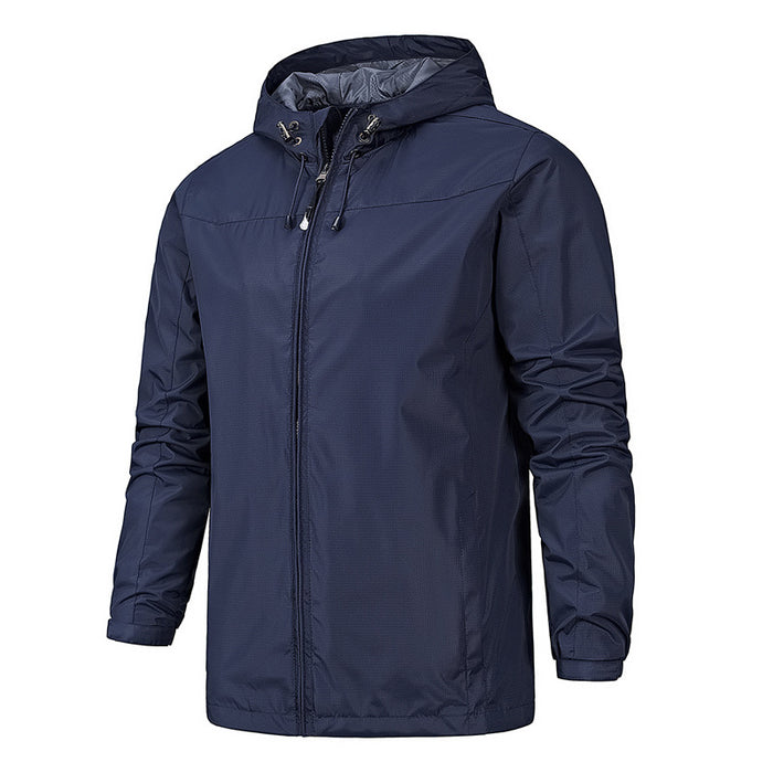 Chaqueta de montañismo para hombre, resistente al viento, impermeable y para todas las estaciones.