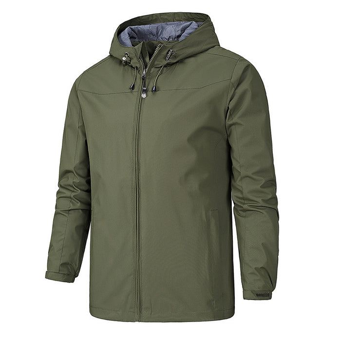 Chaqueta de montañismo para hombre, resistente al viento, impermeable y para todas las estaciones.