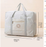 Travel clothing storage bag-off-white-small single layer-1 pack