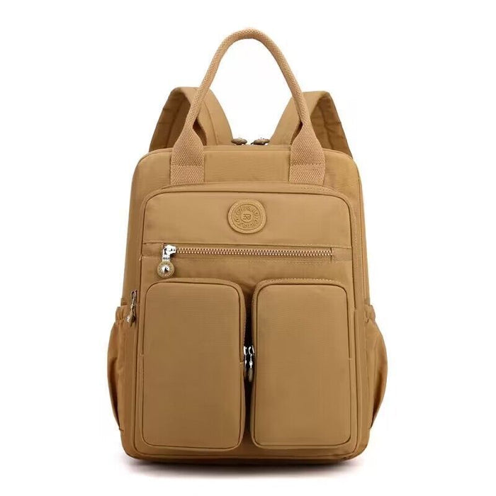 Mochila multifuncional de gran capacidad para mujer, impermeable y de viaje.