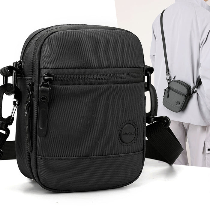 Sac bandoulière homme, sac de téléphone de voyage extérieur