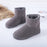 Bottes de neige d'hiver en fausse fourrure pour femmes