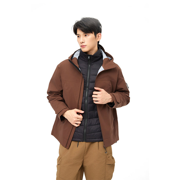 Veste imperméable et coupe-vent de montagne, combinaison respirante pour l'alpinisme et les activités de plein air