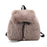 Lightweight Travel Drawstring Flap Backpack