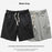 Loose Outer Wear Khaki Solid Color Casual Men's Shorts