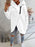Women's Plus Size Solid Color Coat