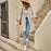 Women's Teddy Bear Plush Mid-Length Hooded Faux Fur Coat