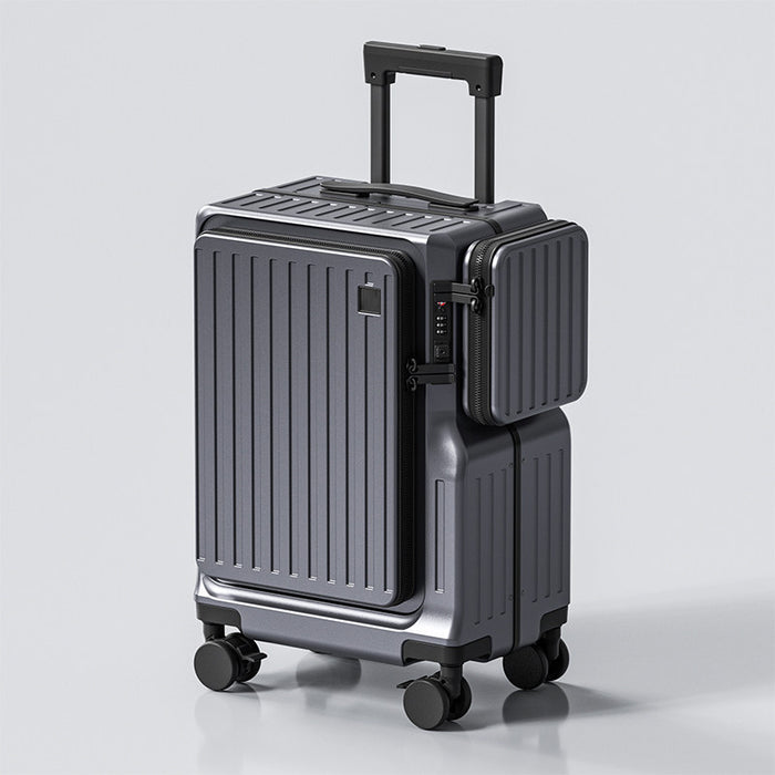 Front-opening 20-inch Carry-on Suitcase