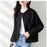 Solid-color Wool Coat For Women