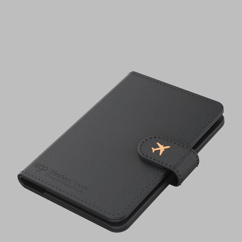 EGO Anti-lost Passport Case Multi-function Travel Abroad Ticket Clip Certificate Card Holder