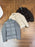 New Stylish Wool Knit Patchwork White Duck Down Jacket