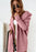 Gilet cardigan à capuche à manches chauve-souris, coupe ample et décontractée, couleur unie, vêtements pour femmes