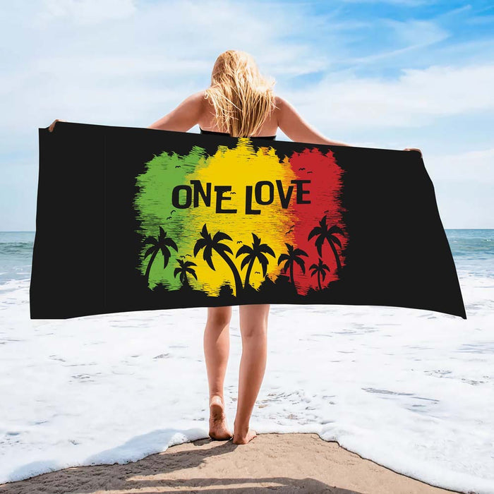Creative Printing Microfiber Beach Towel