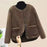 Simple And Elegant Loose And Stylish Long-sleeved Top