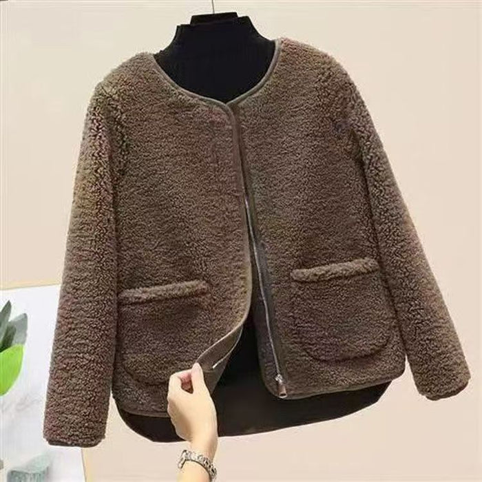 Simple And Elegant Loose And Stylish Long-sleeved Top