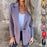 Blazer court à revers boutonné Ins - Veste d'hiver tendance pour femme