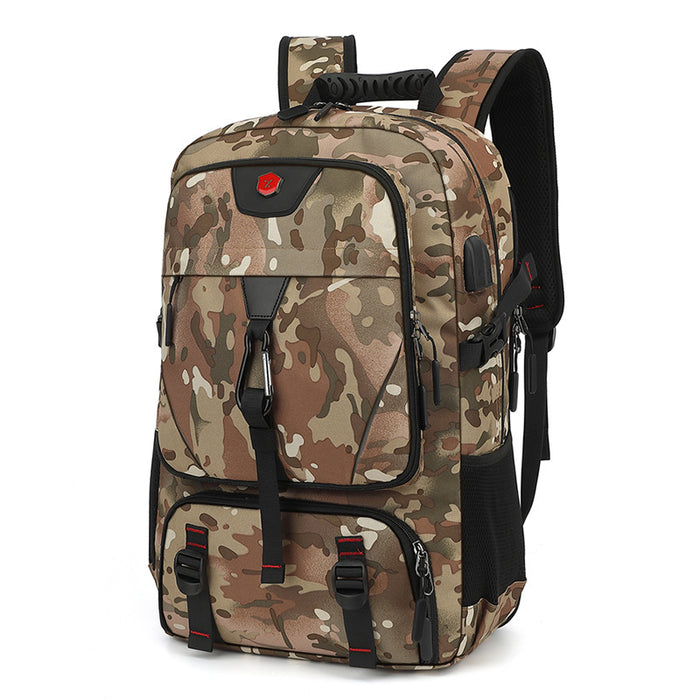 Men Women Mountaineering Waterproof Capacity Schoolbag