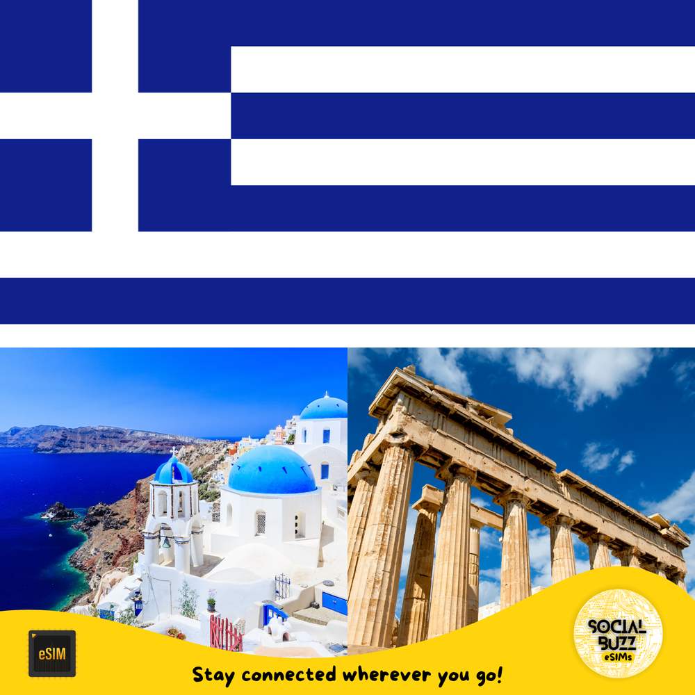 Plan de datos Internet eSIM de Grecia