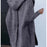 Gilet cardigan à capuche à manches chauve-souris, coupe ample et décontractée, couleur unie, vêtements pour femmes